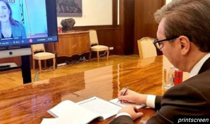 Vučić razgovarao sa administratorkom Američke agencije za međunarodni razvoj