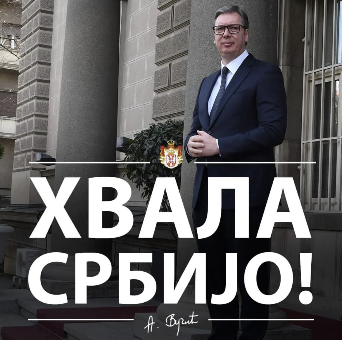 OGROMNO HVALA SVIM LJUDIMA KOJI SU NAM PRUŽILI PODRŠKU I LJUBAV: Predsednik Vučić objavio novi snimak /VIDEO/