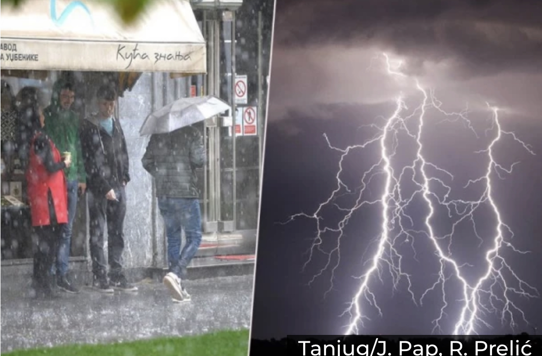 RHMZ IZDAO UPOZORENJE! Pred nama vreo dan, ali posle podne stiže jako nevreme!
