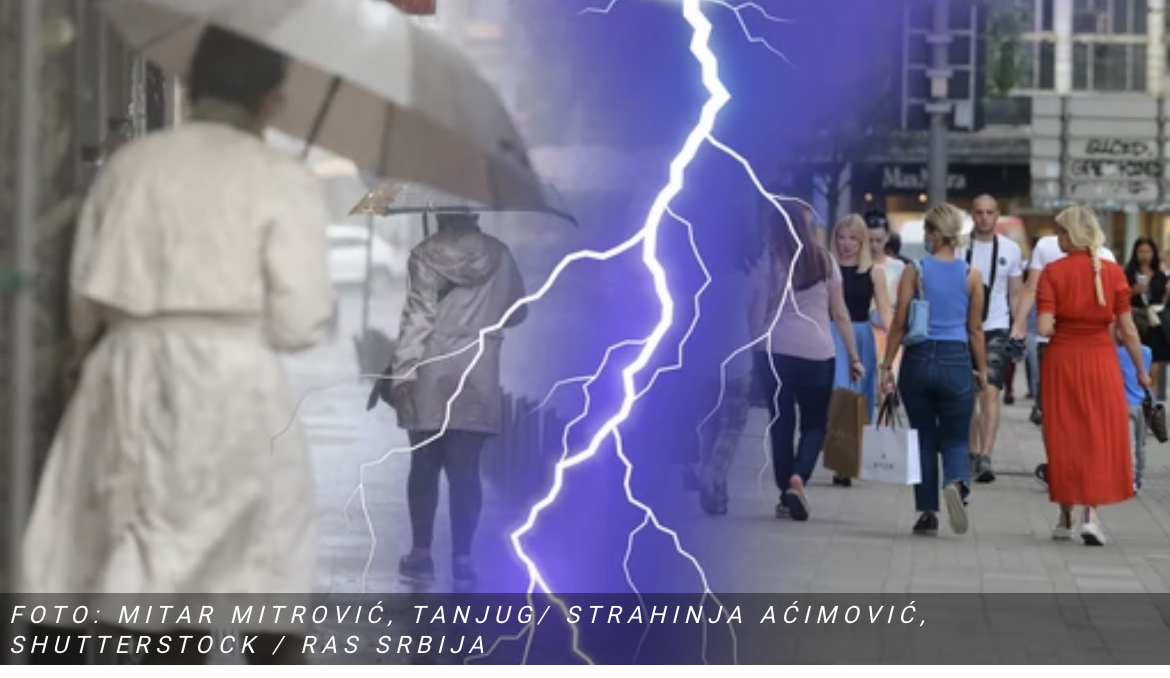 NA SNAZI ČAK 5 UPOZORENJA RHMZ! U Srbiji upljena dva najopasnija meteoalarma: Temperatura će ići i do 40 STEPENI, a onda nas čeka NEVREME