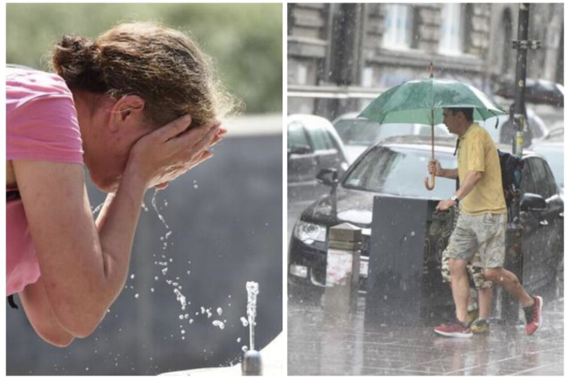 STIŽU OBILNE PADAVINE: Zbog vrućine u ovim delovima Srbije uplajen meteo alarm! Letnji dan pred nama ali onda sledi PREOKRET 