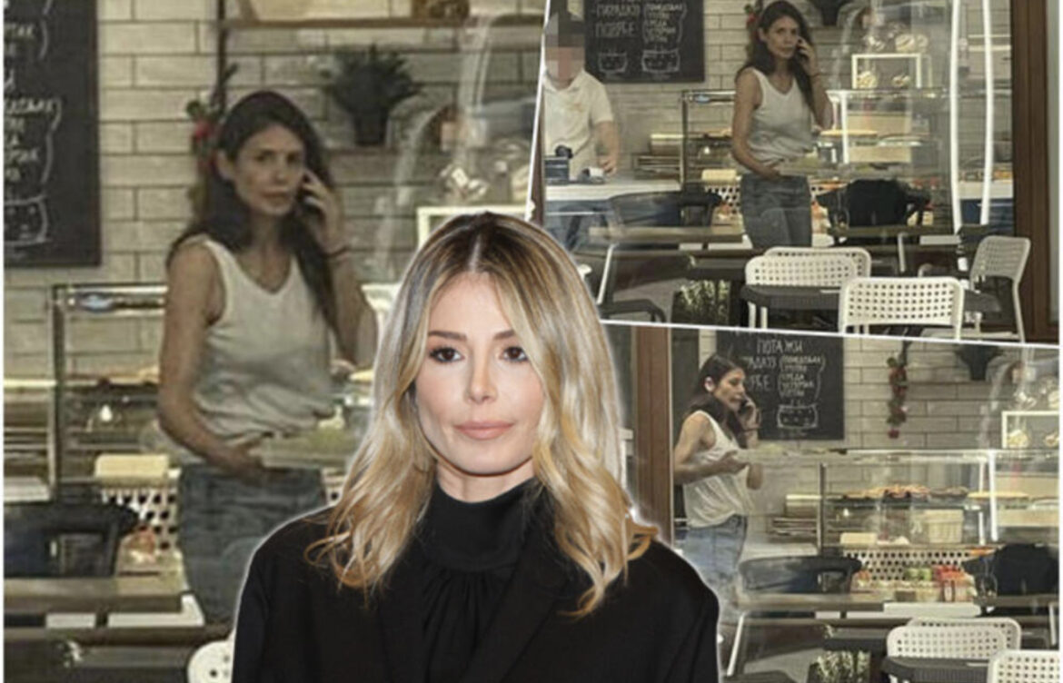 UMESTO FENSI RESTORANA, VODITELJKA RUČA U KANTINI! Ana Mihajlovski u prirodnom izdanju kao sav normalan svet! ŠOK PAPARACO 