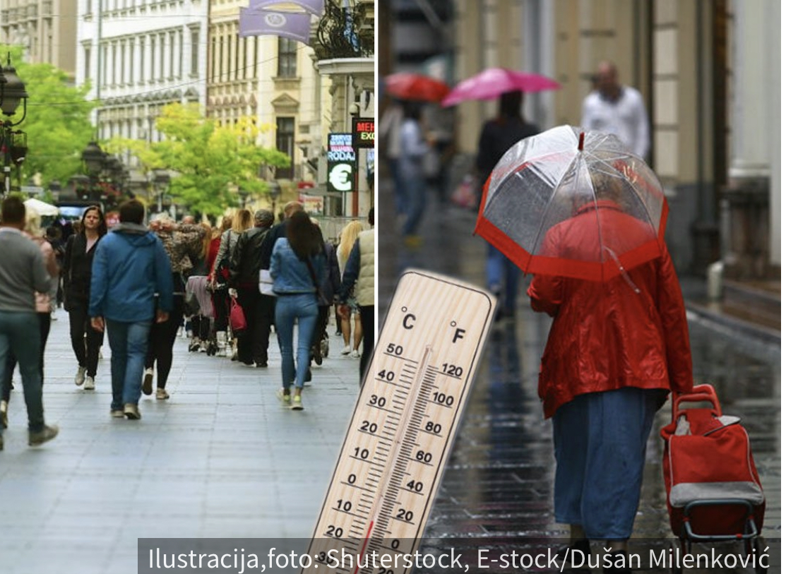 Smena SUNCA i oblaka, temperatura do 20 stepeni: Evo u kojim delovima zemlje je danas moguć PLJUSAK
