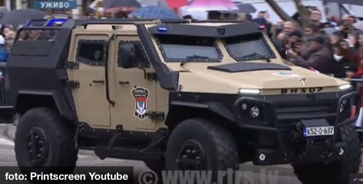 REPUBLIKA SRPSKA PRIKAZALA NOVO OKLOPNO VOZILO VIHOR: Posle Despota stigao i njegov naslednik! VIDEO