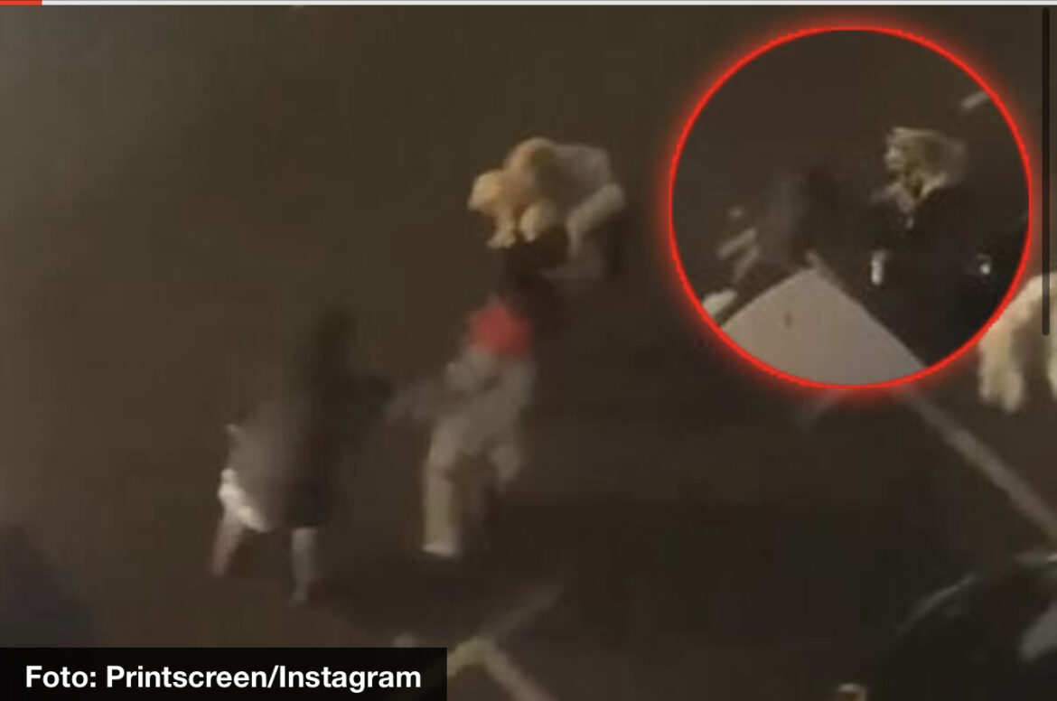 GOSPOĐE U ŽESTOKOM KLINČU NASRED ULICE U NOVOM SADU! Zaustavile saobraćaj, vozači trube, ali makljaža ne staje (VIDEO)