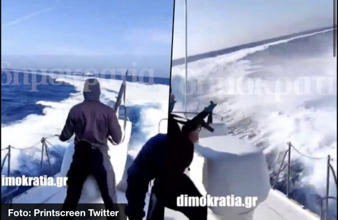 POSADA GRČKOG PATROLCA OTVORILA VATRU NA TURSKE KOLEGE: Ovo je snimak okršaja na Egejskom moru! VIDEO 