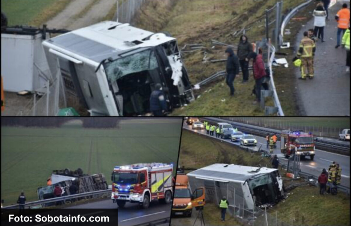 JEZIVE SCENE SA MESTA NESREĆE U SLOVENIJI: Troje poginulo, četiri putnika povređena! Stvari razabacane na sve strane FOTO￼