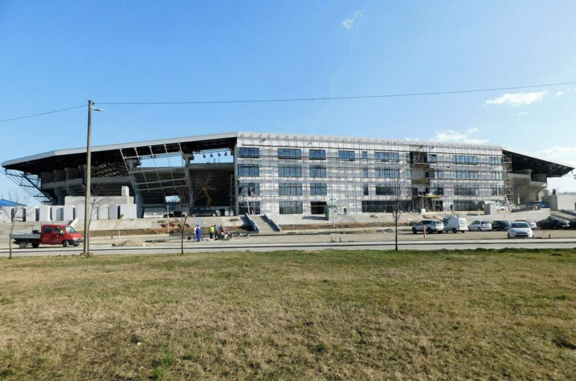 KAKAV STADION! POGLEDAJTE EKSKLUZIVNE FOTOGRAFIJE SA NOVOG STADIONA LOZNICE: Ponos Srbije, sitno se broji do velikog otvaranja 