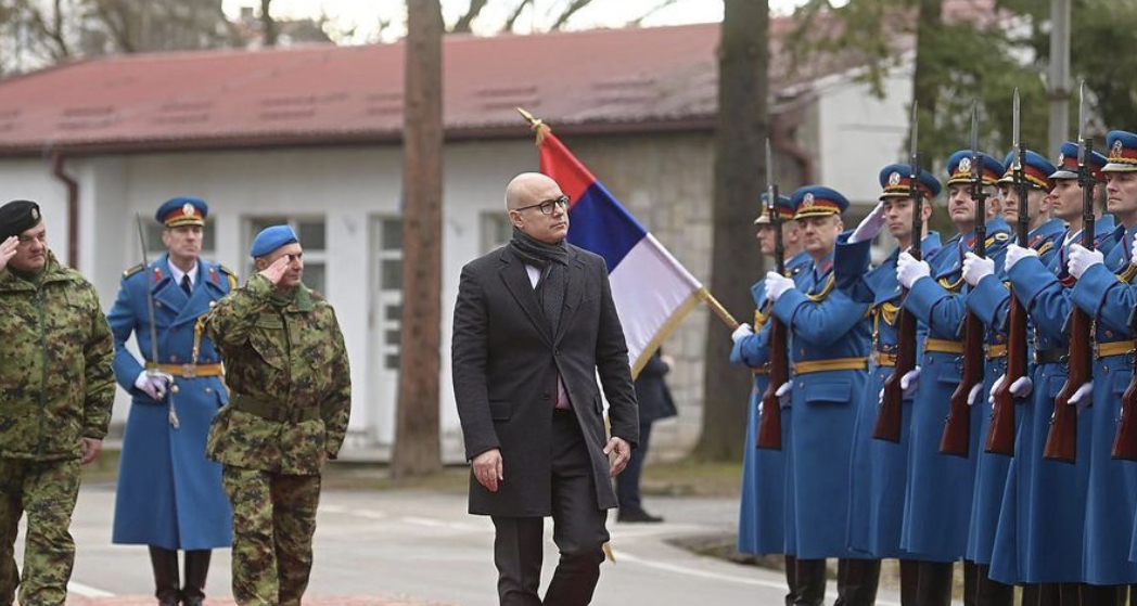 MINISTAR VUČEVIĆ OBIŠAO GARDU VOJSKE SRBIJE
