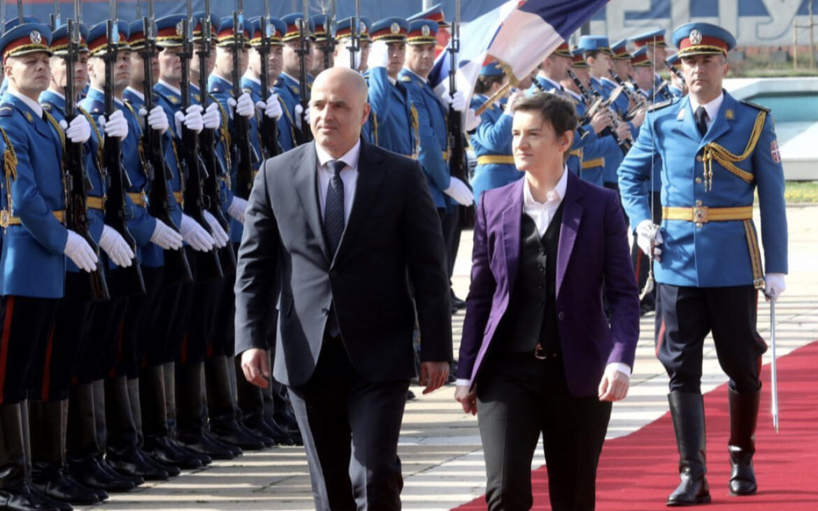 PREMIJERKA BRNABIĆ S PREDSEDNIKOM SEVERNE MAKEDONIJE: Ekonomski i politički odnosi sve bolji