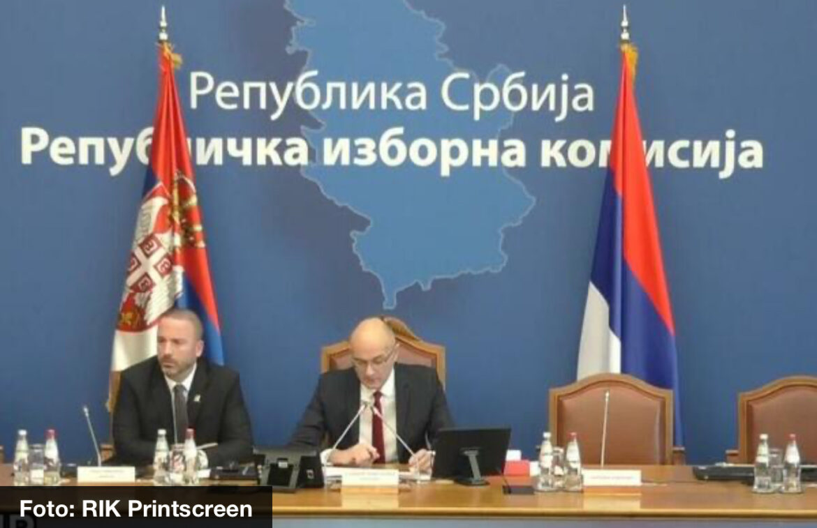 PRVO OGLAŠAVANJE RIK-A UŽIVO Dimitrijević: Sve protiče regularno, sva biračka mesta otvorena tačno u 7, srećni izbori!
