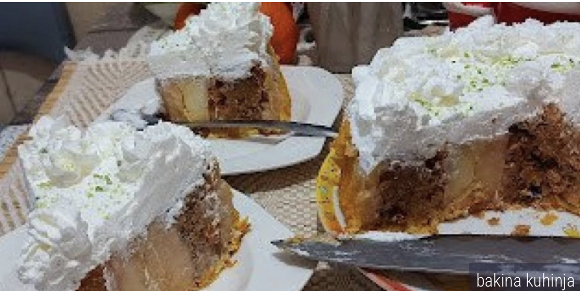 Torta sa jabukama i orasima! Praznična poslastica koja će odmah&hellip;