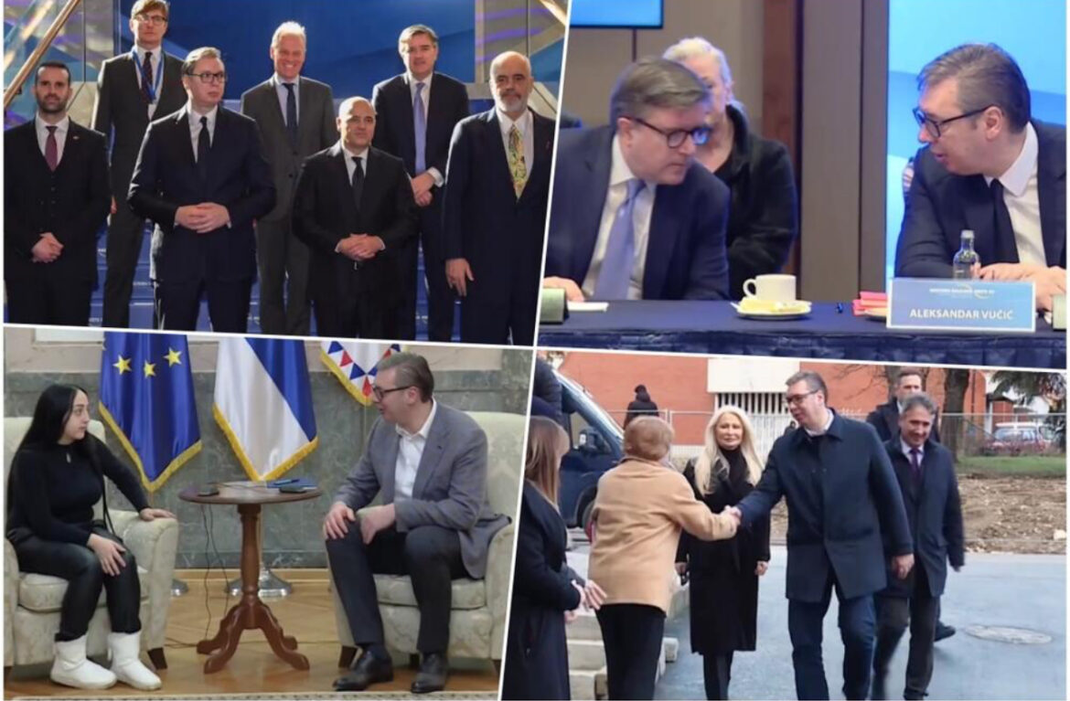 PREDSEDNIK VUČIĆ SUMIRAO RADNU NEDELJU: Borimo se da svaki građanin bude ponosan na Srbiju (VIDEO) 