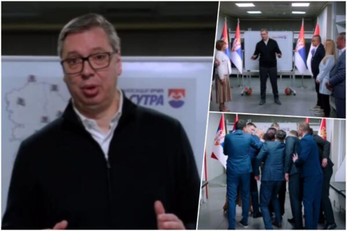 „DUGO SMO SE SPREMALI ZA OVU UTAKMICU“ Vučić objavio snimak s jakom porukom: Ljudi su najvažniji, i zbog njih MORAMO DA POBEDIMO