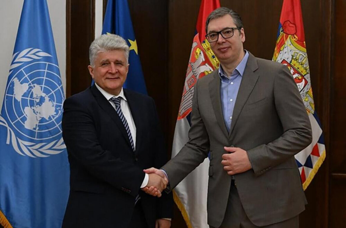 PREDSEDNIK VUČIĆ SA MIROSLAVOM JENČOM: Istakao sam potrebu za što hitnijim formiranjem Zajednice srpskih opština