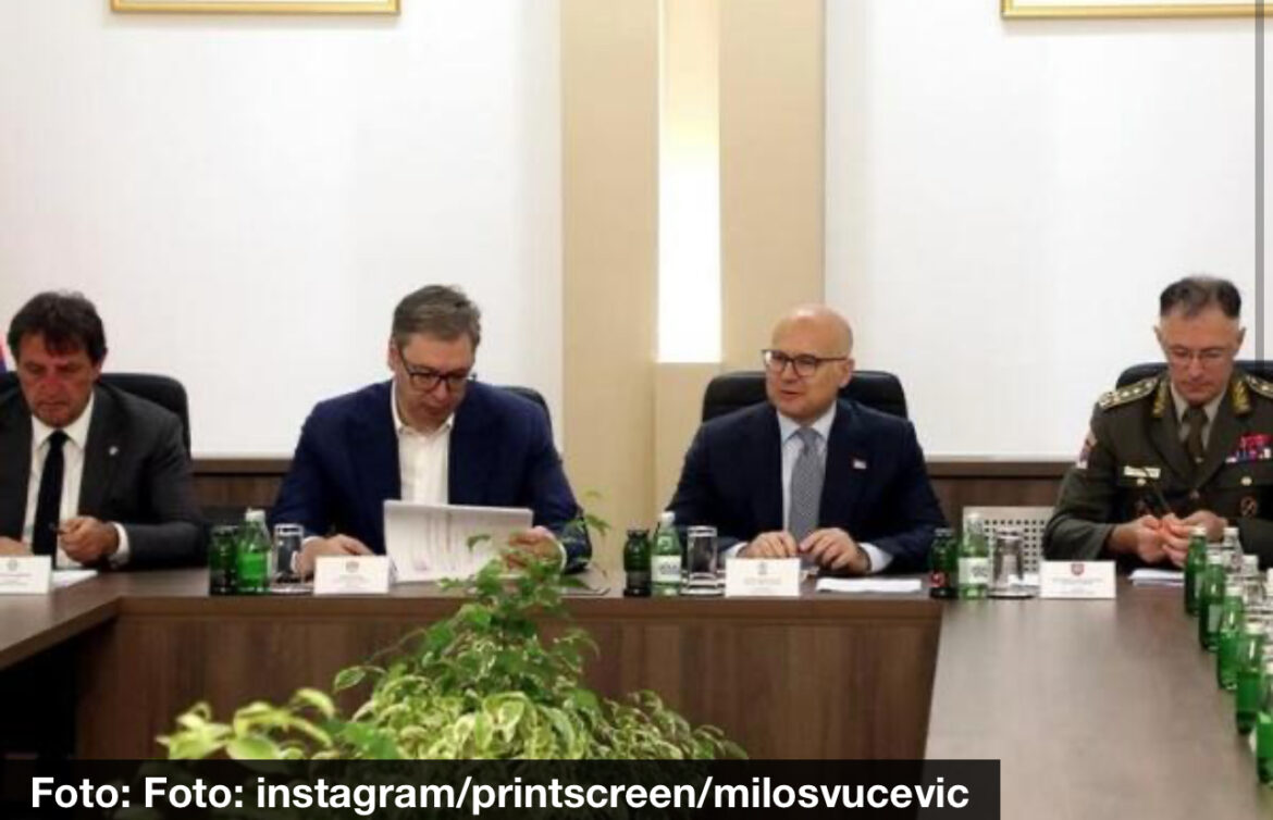PREMIJER VUČEVIĆ NAKON SEDNICE PROŠIRENOG KOLEGIJUMA GENERALŠTABA: Vojska Srbije će biti još jača i na ponos svih građana Srbije 