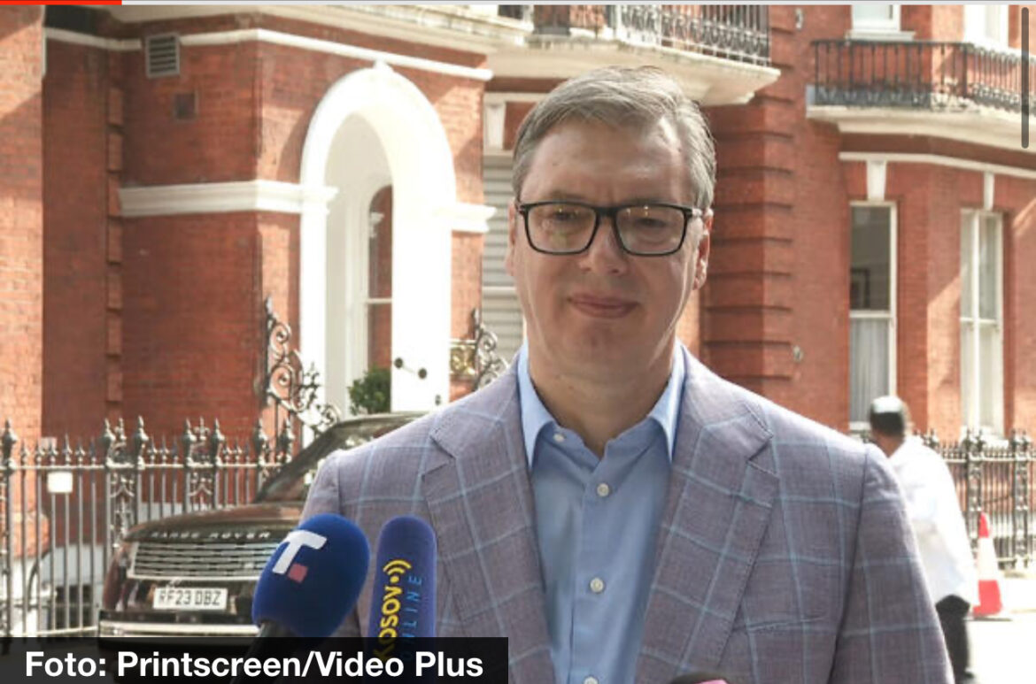 VUČIĆ U LONDONU NA NAJVEĆEM SKUPU EVROPSKIH LIDERA! Ključni susreti s Makronom i Shofom 