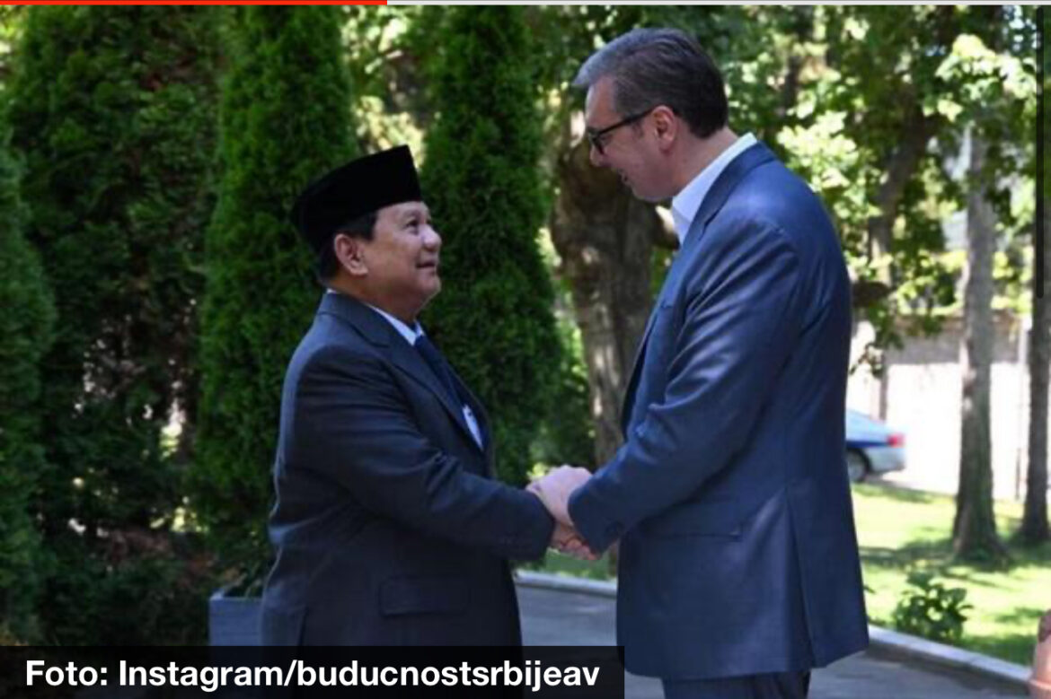 VUČIĆ SE SASTAO SA IZABRANIM PREDSEDNIKOM INDONEZIJE: Razgovori o putevima daljeg razvoja naših tradicionalno prijateljskih odnosa