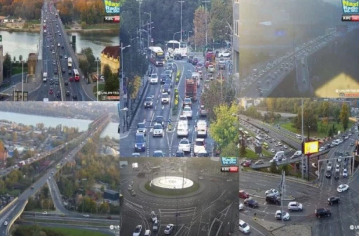 GAZELA ZABARIKADIRANA, AUTOKOMANDA KRITIČNA! Teško stanje na beogradskim ulicama, ovde je posebno loša situacija (FOTO)