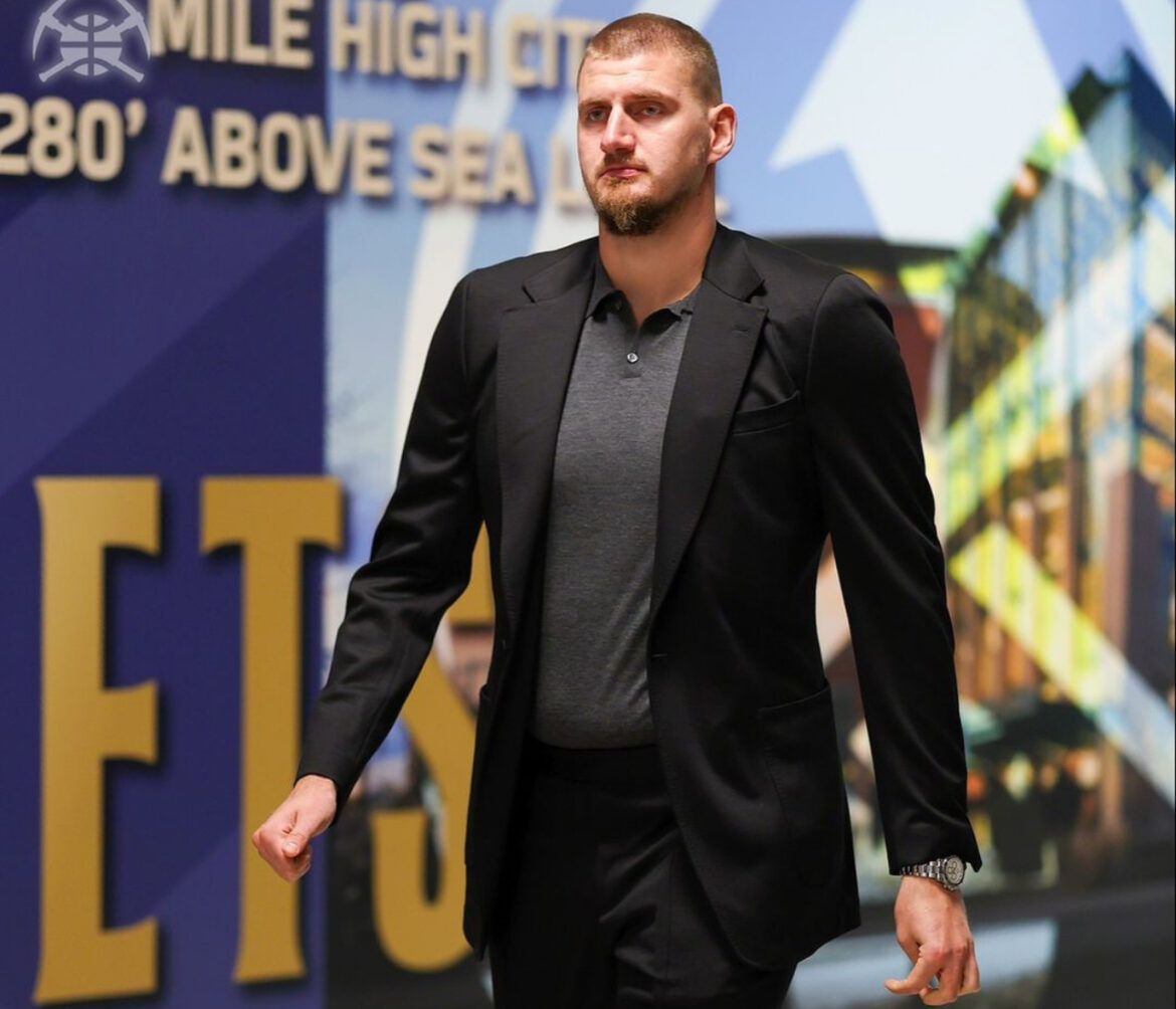 Stajling Nikole Jokića na otvaranju NBA o kom će biti priče: Kežualno izdanje, a tu je i prepoznatljiva brada
