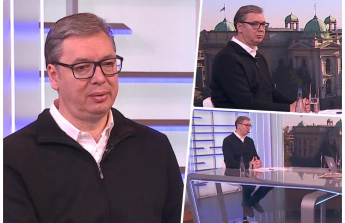 UŽIVO PREDSEDNIK VUČIĆ O SVIM VAŽNIM TEMAMA: Naša zemlja je postala poprište hibridnog rata svih spoljnih službi – Međunarodne okolnosti su teške