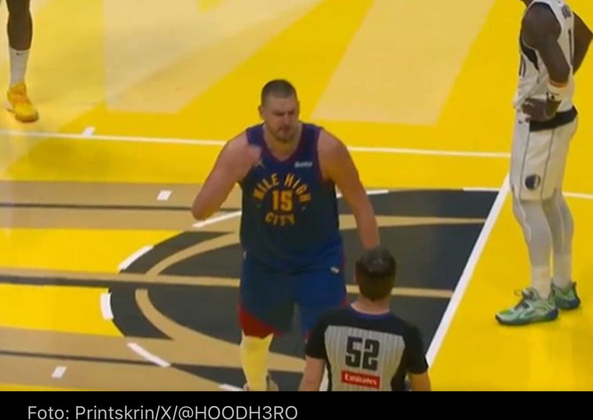 Jokić hteo da „ubije“ sudiju na 7 sekundi do kraja: Ovako besnog Srbina dugo nismo videli