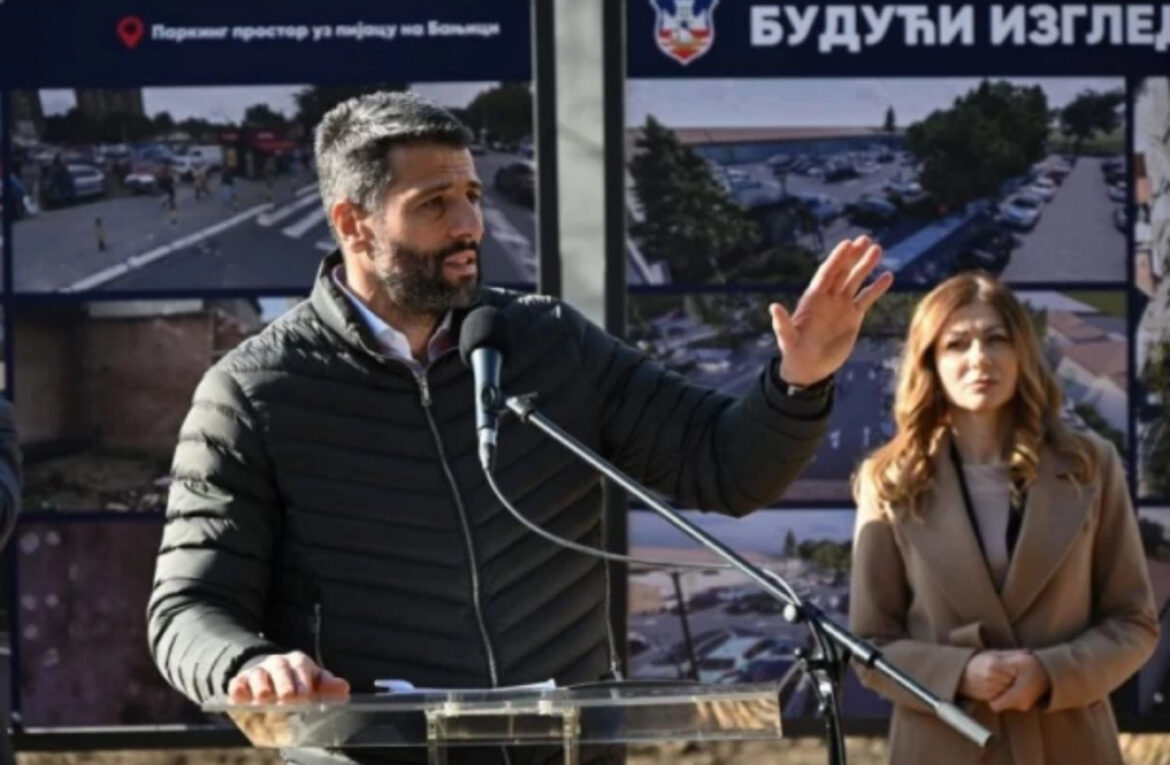 ŠAPIĆ OBIŠAO RADOVE NA BANJICI: Sa novim parking-prostorom stiže i komunalni red