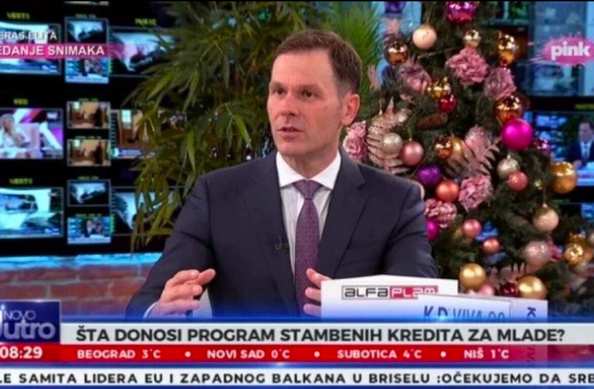 UČEŠĆE 1000 EVRA, RATA SAMO 93! Siniša Mali precizno objasnio RAČUNICU za KUPOVINU STANA za mlade!