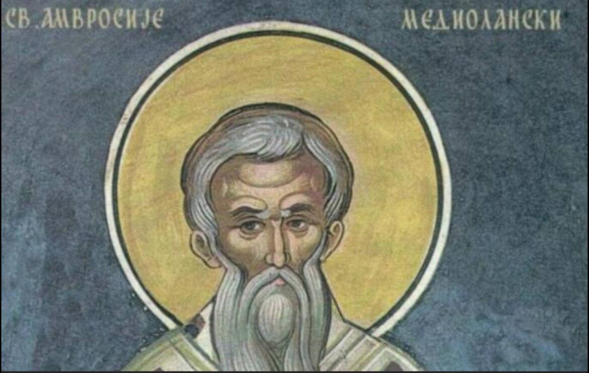 Danas proslavljamo Svetog Amvrosija: Prema narodnom predanju se veruje da je lečio bolesne i uspevao da prorekne budućnost!