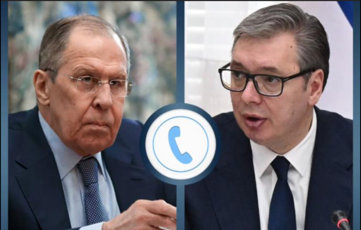 VUČIĆ I LAVROV RAZGOVARALI TELEFONOM O 3 VAŽNE TEME: Upoznao sam ministra da Priština pokušava da Srpskoj listi zabrani učešće na predstojećim izborima