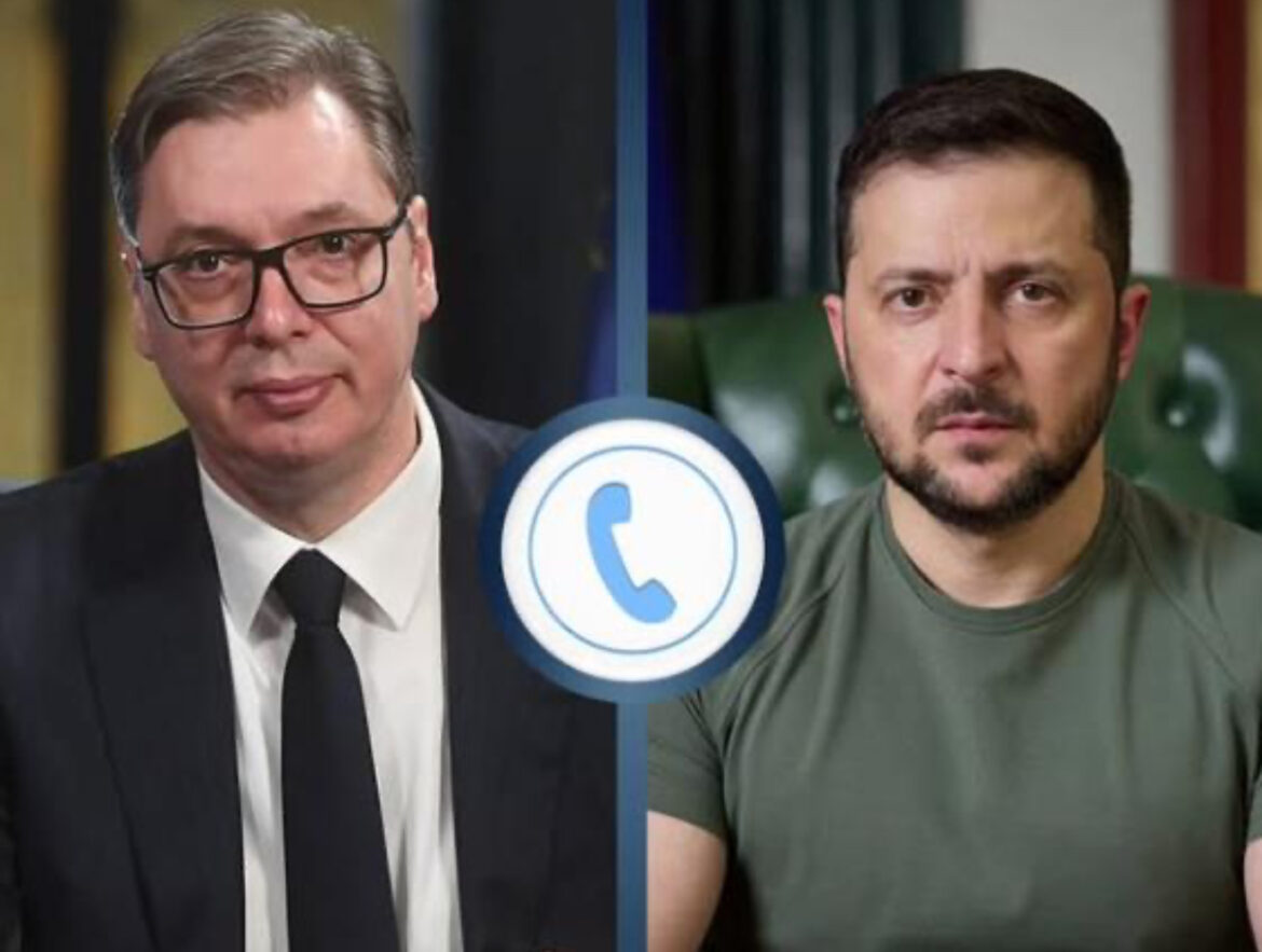 VUČIĆ RAZGOVARAO SA ZELENSKIM: Sadržajan i dobar razgovor o svim važnim pitanjima bilateralne saradnje, razmotrili smo i evropski put naših zemalja