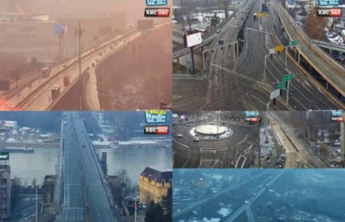 KAO GRAD DUHOVA! Ulice naše prestonice su PUSTE, svi su otputovali negde za novogodišnje praznike, Beograd je PRAZAN (FOTO)