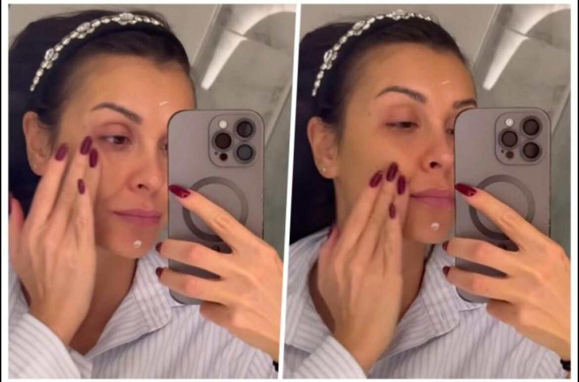 Dragana Mićalović srpsku Novu dočekala u svom novom stanu: Na sebi je imala samo široku košulju i ni trunke šminke, a evo šta je poručila (VIDEO)