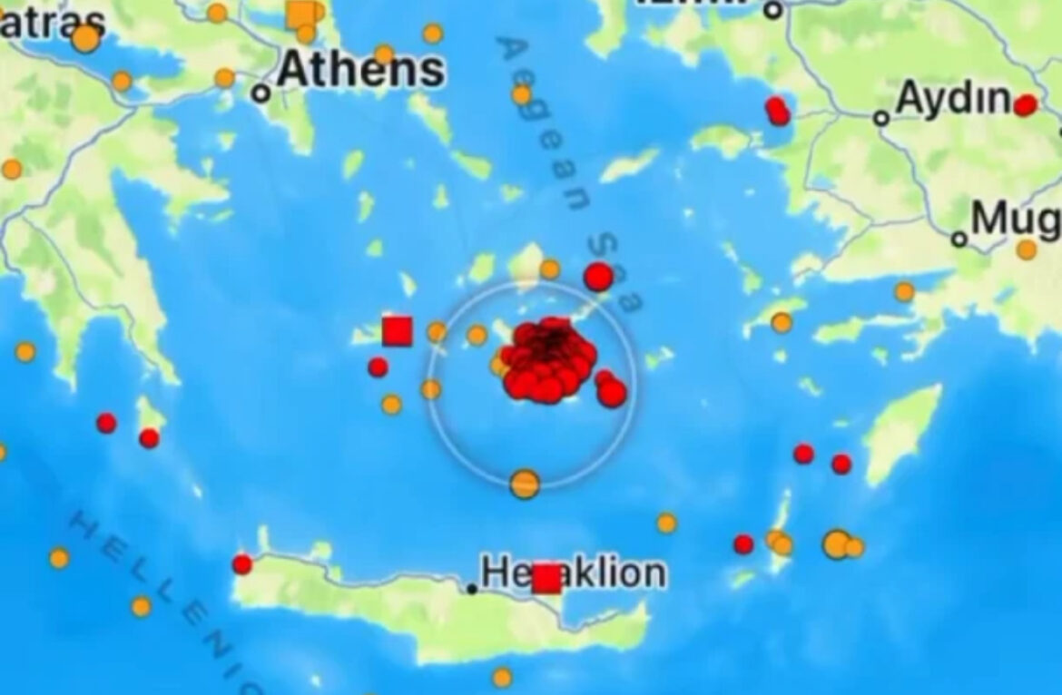 Grčkoj preti nova opasnost: Santorini posle serije potresa, očekuje burna i dramatična noć