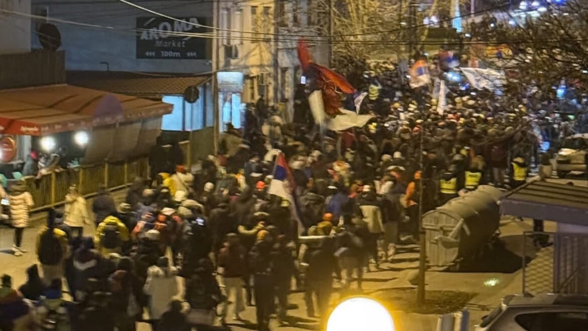 Marš studenata ka Kragujevcu, treća etapa kreće od Aranđelovaca i Ćićevca