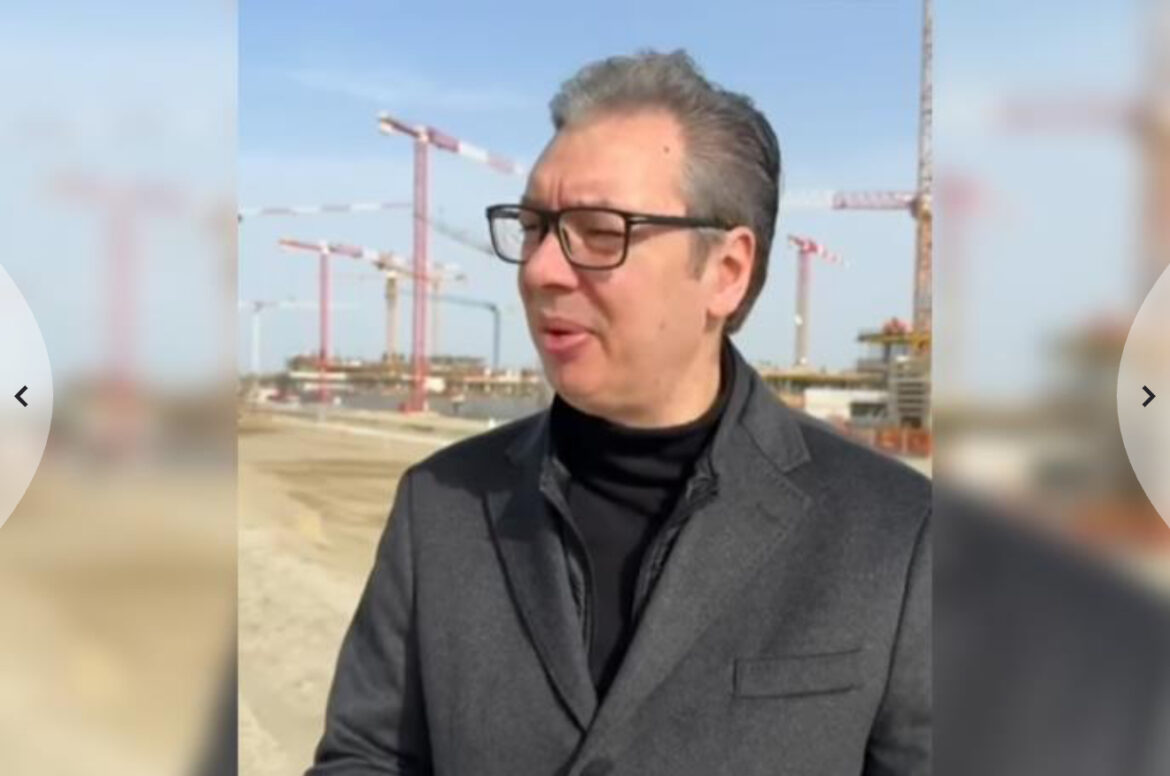 „ŽELIM SRBIJU KOJA SE GRADI, KOJA NAPREDUJE, SRBIJU KOJA POBEĐUJE“ Snažna poruka predsednika Vučića sa gradilišta EXPO 2027