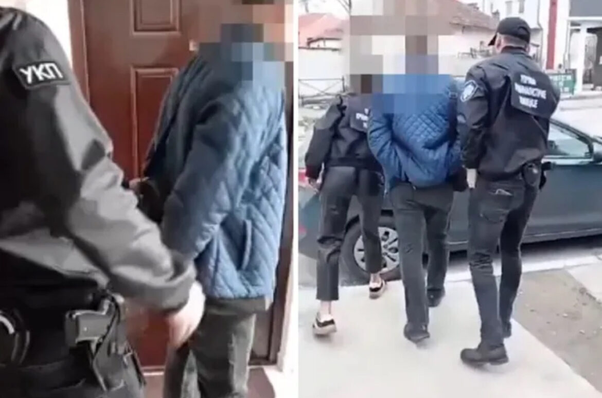 Pao „Golub“, uhvatio ga UKP na kućnom pragu: Snimak sa lica mesta!