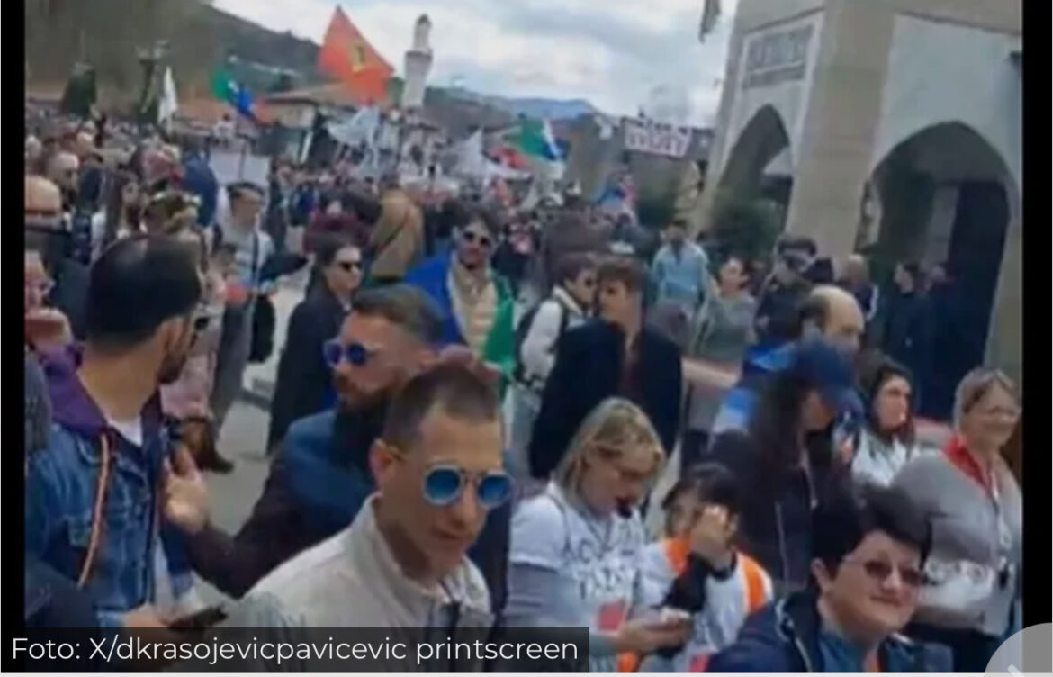U Novom Pazaru protest studenata u blokadi