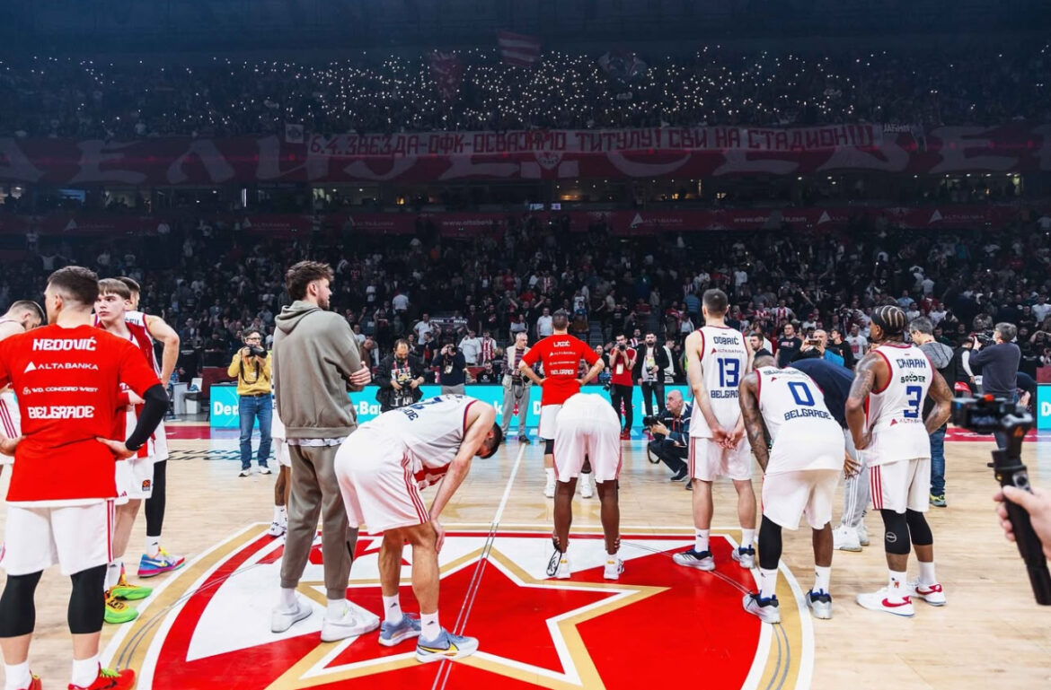ČETVRTFINALE OSTAJE NEDOSANJAN SAN! Zvezda Meridianbet poklekla u Minhenu, PONOVO TAJ KOBNI PRODUŽETAK!