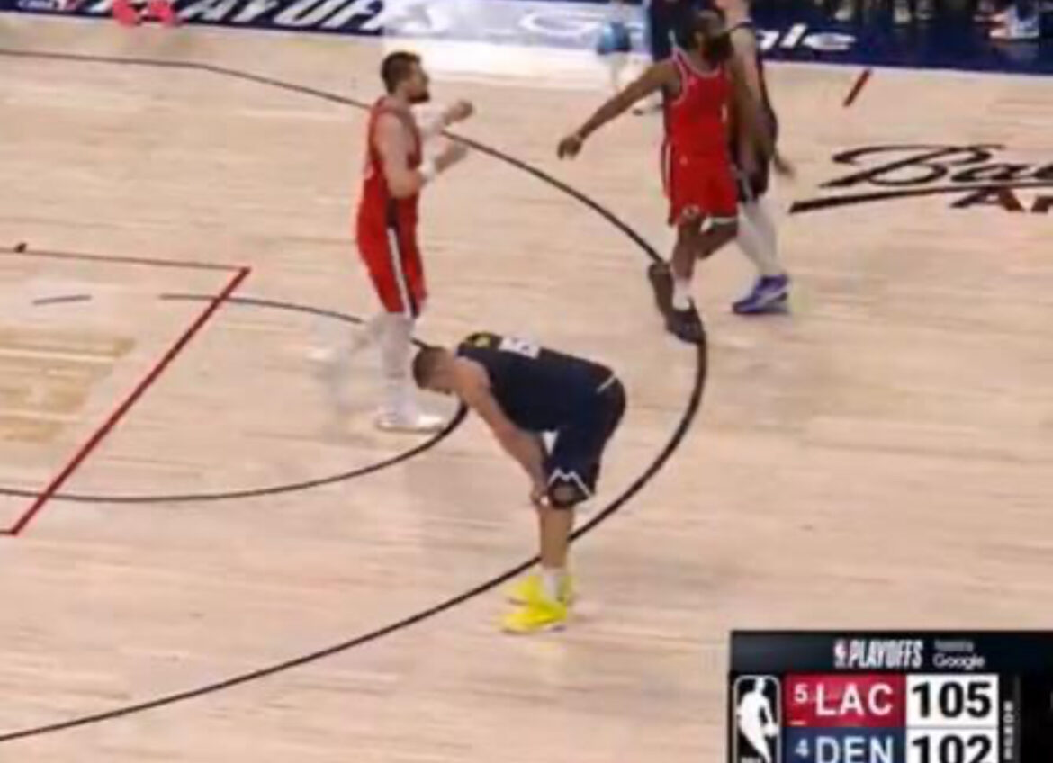 JOKIĆ PROMAŠIO TROJKU ZA PRODUŽETAK! Pogledajte poslednji napad Denvera i promašaj Srbina u poslednjoj sekundi! (VIDEO)