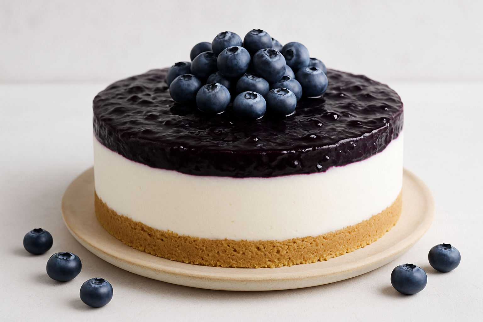 Osvežavajuća torta od borovnica i krem sira – letnja poslastica&hellip;