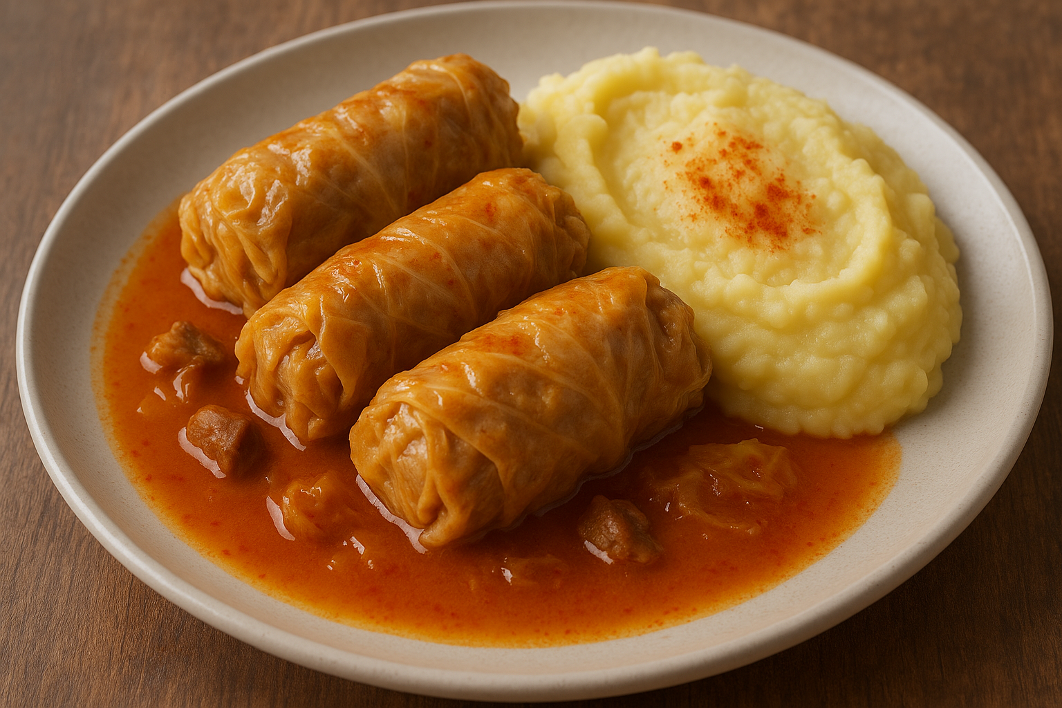 Idealan recept za ručak -zimska sarma uz pire krompir