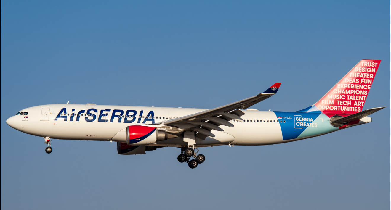 Najnoviji avion za putnike Er Srbije sleteo u Beograd: Star&hellip;