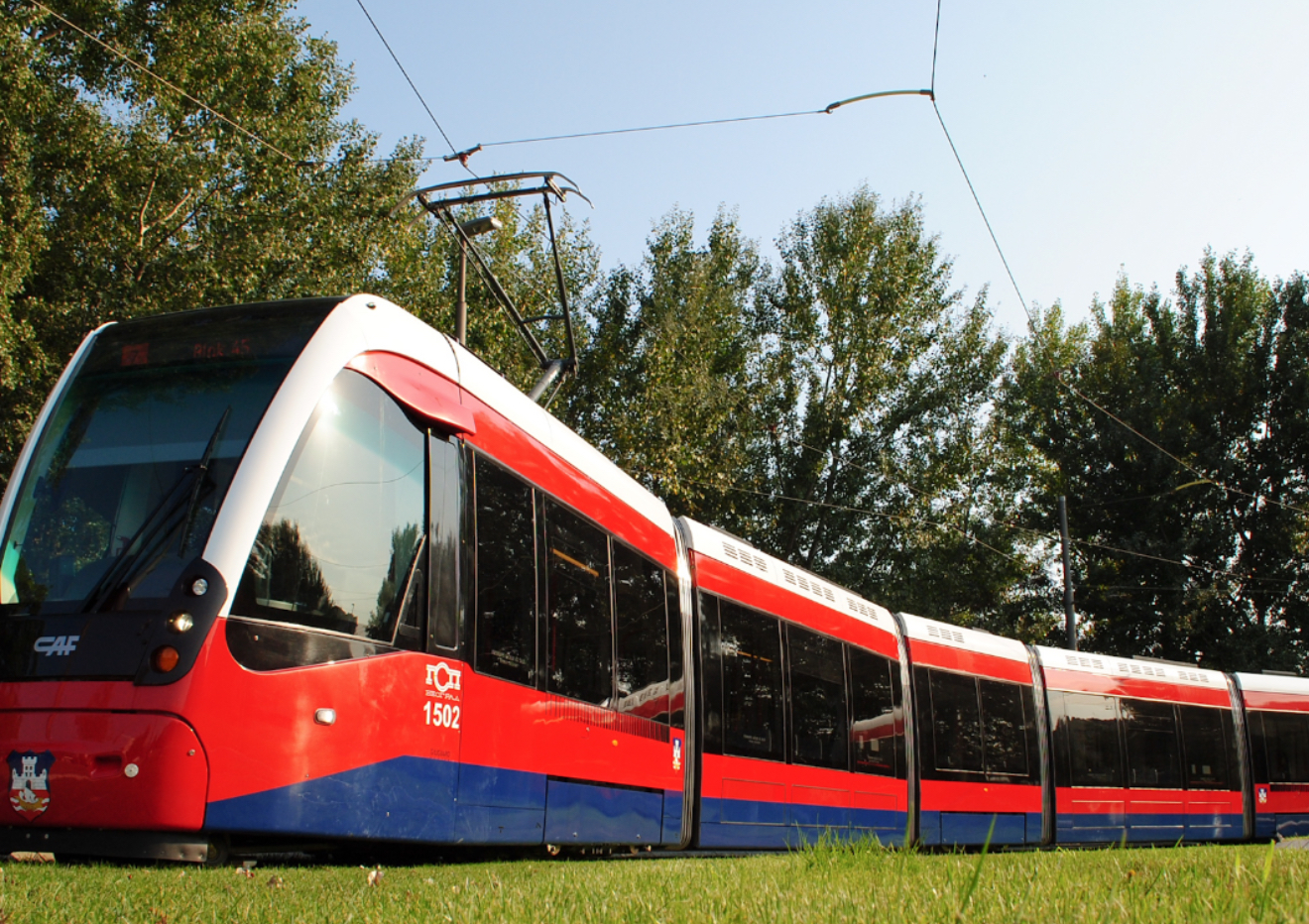 Kvar tramvaja u Jurija Gagarina, zastoj u pravcu prema Novom&hellip;