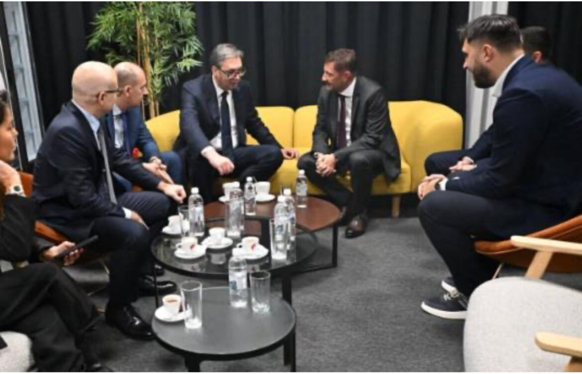 VUČIĆ SE SASTAO SA GRADONAČELNIKOM MOSTARA KORDIĆEM: Razgovori o unapređenju odnosa između Srbije i BiH, kao i o značaju saradnje na lokalnom nivou (FOTO)