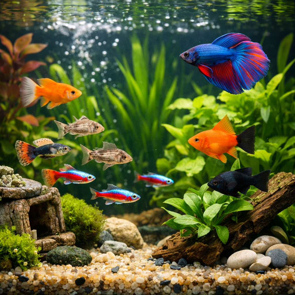 Akvarijumske ribice: Mali podvodni svet u vašem domu