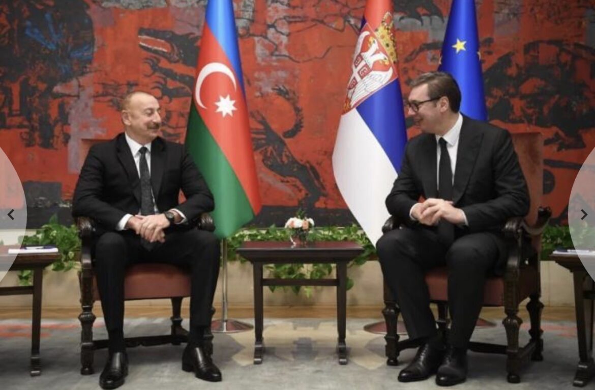 SVEČANOST U PODNE ISPRED PALATE SRBIJA: Predsednik Vučić svečano dočekuje Ilhama Alijeva, predsednika Azerbejdžana