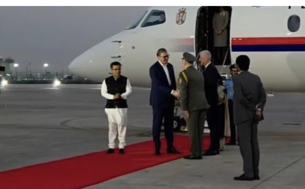 PREDSEDNIK SRBIJE STIGAO U INDIJU! Vučić: Zahvalan domaćinima na srdačnom dočeku i ponosan što predstavljam Srbiju