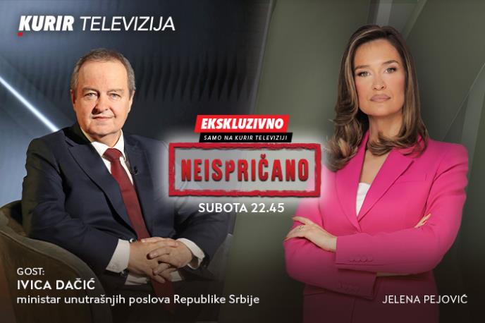 EKSKLUZIVNO: MINISTAR UNUTRAŠNJIH POSLOVA REPUBLIKE SRBIJE IVICA DAČIĆ U EMISIJI “NEISPRIČANO”, SUBOTA, 7. februar 2026, U 22.45