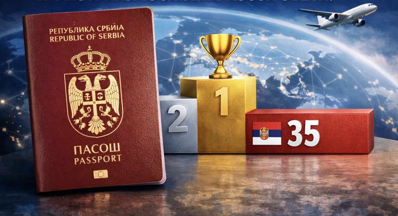 Srbija napredovala na listi najmoćnijih pasoša sveta: Evo na kojem&hellip;